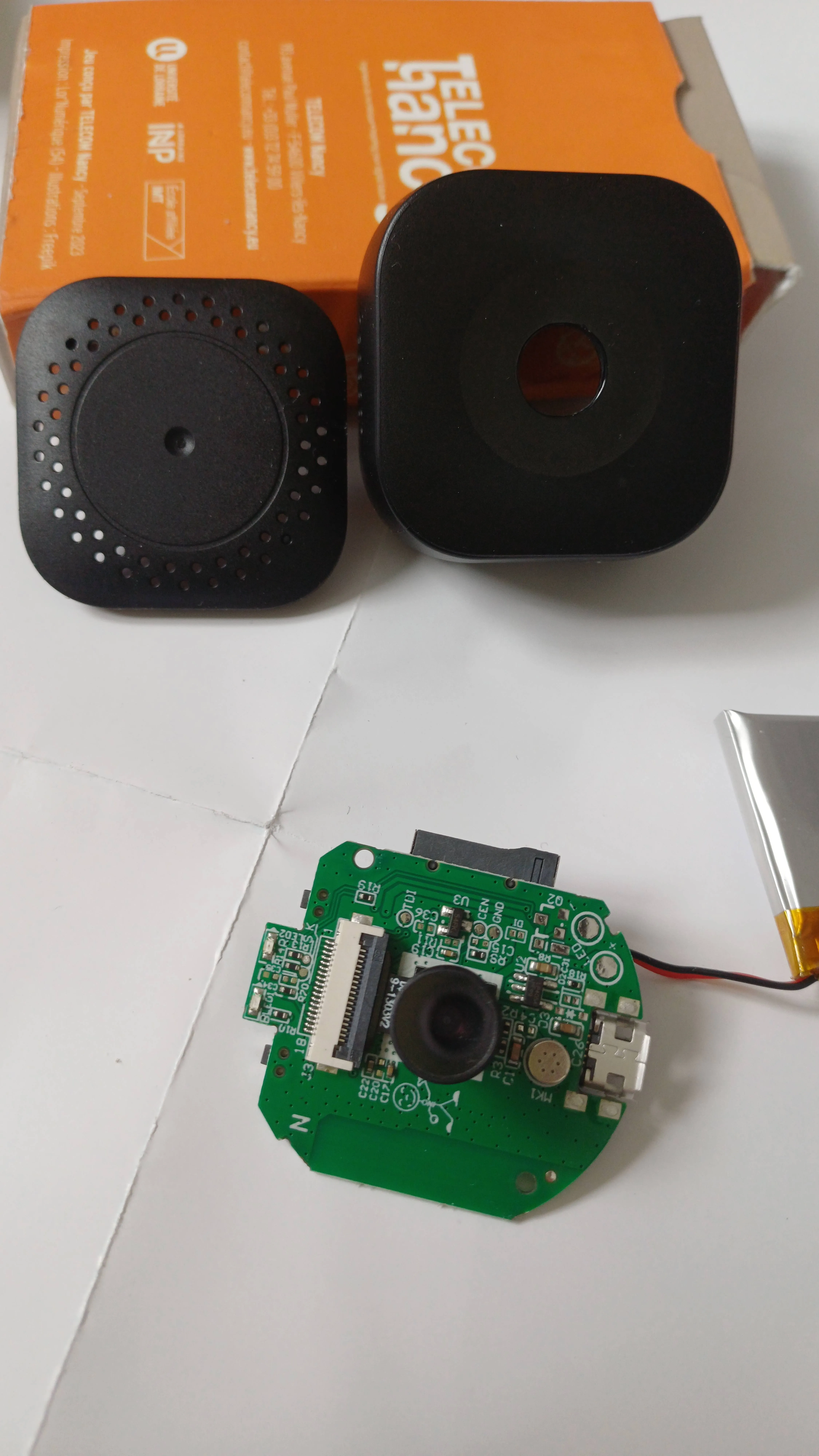 Front PCB of the camera